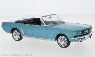Ford Mustang Convertible, metallic-turquoise, 1965
