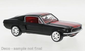 Ford Mustang Fastback, black/red, 1967