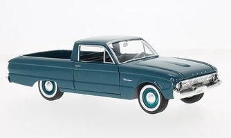 Ford Ranchero, tmavá tyrkysová, 1960