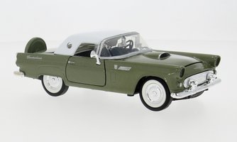 Ford Thunderbird, green, 1956