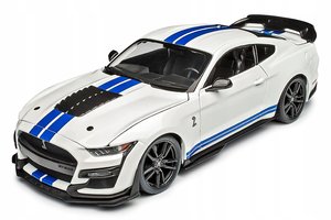  MUSTANG SHELBY GT500 COUPE 2020, bielo-modrý