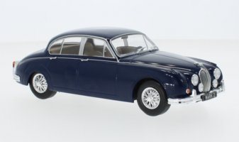 Jaguar MK II, tmavo modrá, 1960