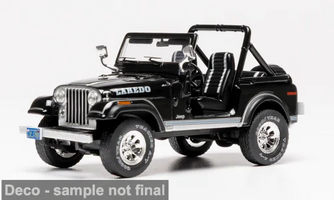 Jeep CJ-7 Laredo 1980 - schwarz
