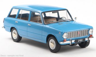 Lada 2102, svetlomodrá, 1971 Tag