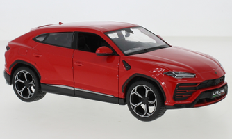 Lamborghini Urus, červená, 2019