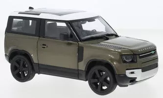 Land Rover Defender, kovovo-hnedá/biela, 2020
