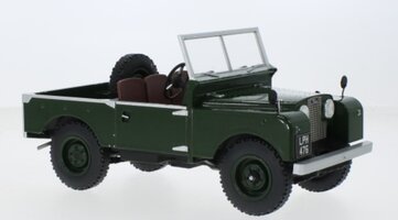 Land Rover série I, tmavě zelená, 1957