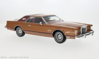 Lincoln Continental Mark V, medená, 1978