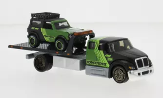 Maisto, International Durastar Flatbed, schwarz/grün