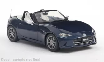 Mazda MX-5, dunkelblau, 2019