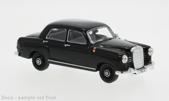 Mercedes 180 D (W120), čierna, 1954