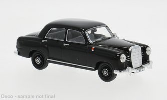 Mercedes 180 D (W120), black, 1954