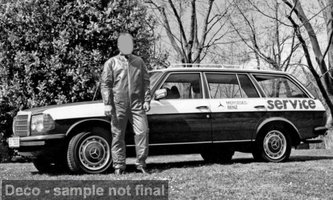 Mercedes 200 T-Modell, 1980