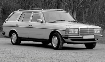 Mercedes 200T (S123) - grün
