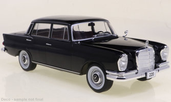 Mercedes 220 (W111), black, 1959