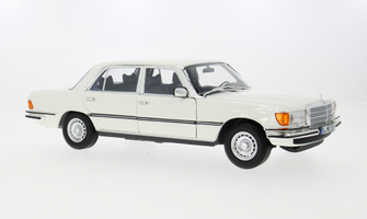 Mercedes 350 SEL (W116), white, 1972