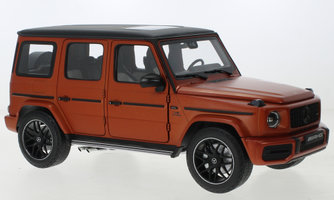 Mercedes AMG G63, matná tmavo oranžová