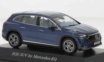 Mercedes EQS SUV (X296) Electric Art Line, metallic-dark blue, 2022