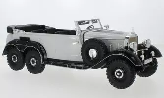 Mercedes G4 (W31), svetlo šedá/čierna, 1938