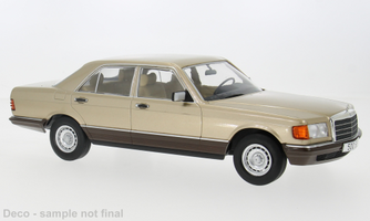Mercedes triedy S (W126), béžový, 1979