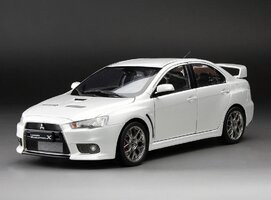 Mitsubishi Lancer Evolution X, white