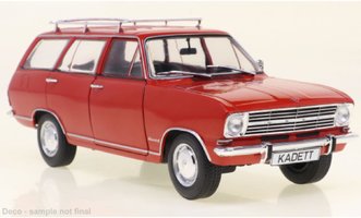 Opel Kadett B Caravan, červená, 1965