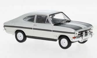 Opel Kadett B Coupe Rallye, strieborná, 1966