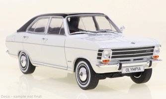 Opel Olympia A Bílá/Matná Černá 1967