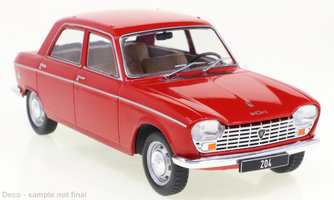 Peugeot 204, red, 1968