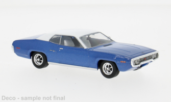 Plymouth Satellite Sebring Plus, modro-biela, 1971