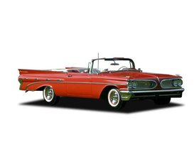 Pontiac Bonneville Convertible, dunkelorange, 1959