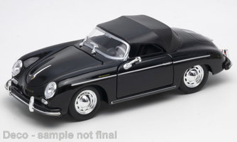 Porsche 356 A Speedster, black