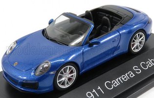 PORSCHE - 911 991-2 CARRERA S CABRIOLET 2016 - BLUE MET