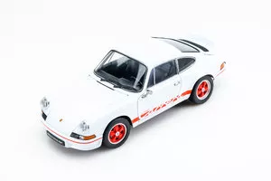 Porsche 911 Carrera RS, biela/červená, 1973
