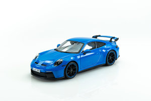 Porsche 911 GT3 (992), modrá, 2022