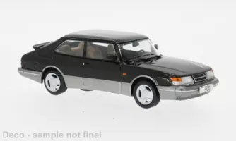 Saab 900 Turbo, čierny, 1988