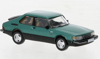 Saab 900 Turbo, metalická zelená, 1986