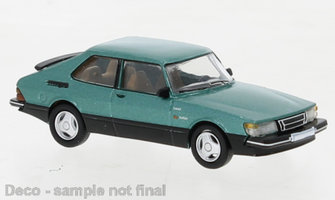 Saab 900 Turbo, metallic-grün, 1986