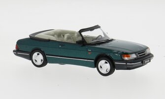Saab 900, green, 1991