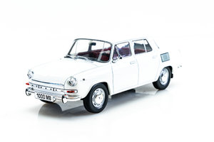 Skoda 1000 MB, white, 1968