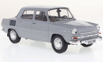 Škoda 1000 MB, sivá/biela, 1965