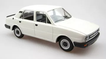 Škoda 120 biela RETRO Kaden
