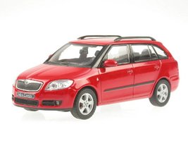 Škoda Fabia II Combi (2007) Červená Corrida