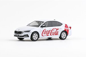 Skoda Octavia IV (2020) Coca-Cola white edition