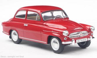 Škoda Octavia Super, červená, 1959