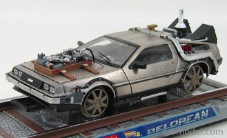 TIME MACHINE - (RAILWAY) BACK TO THE FUTURE 3 - SILVER