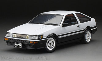 Toyota Corolla Levin (AE86), bielo/čierna, 1985