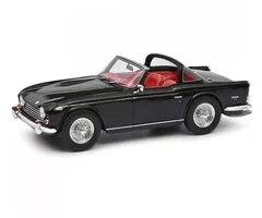 Triumph TR5 mit einer offenen Oberseite, schwarz
