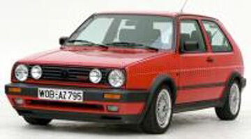 Volkswagen Golf MKII GTI G60 1989 červený Volkswagen Golf MKII GTI G60 1989 červený