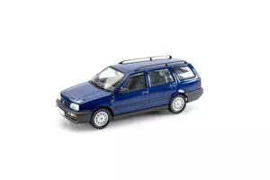 VW Golf III Variant, metalicko-modrá, rosa Floyd, 1994